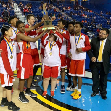  Photo of 2019 Glasgow HS DIAA/Special Olympics Basketball Team